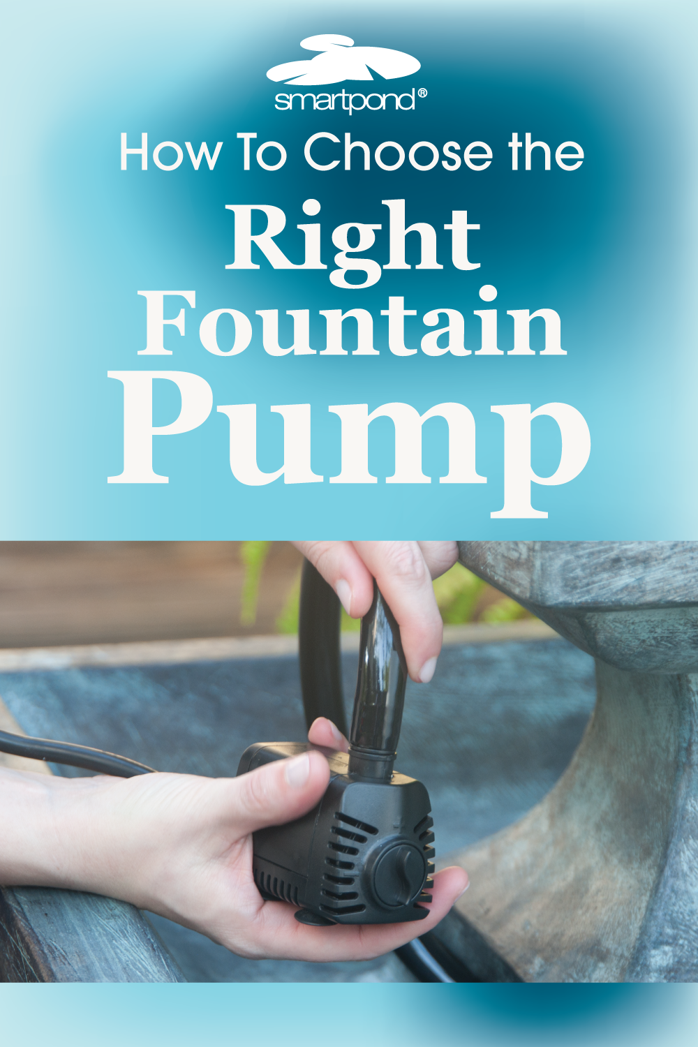 How to Choose the Right Pump for Your Water Feature?