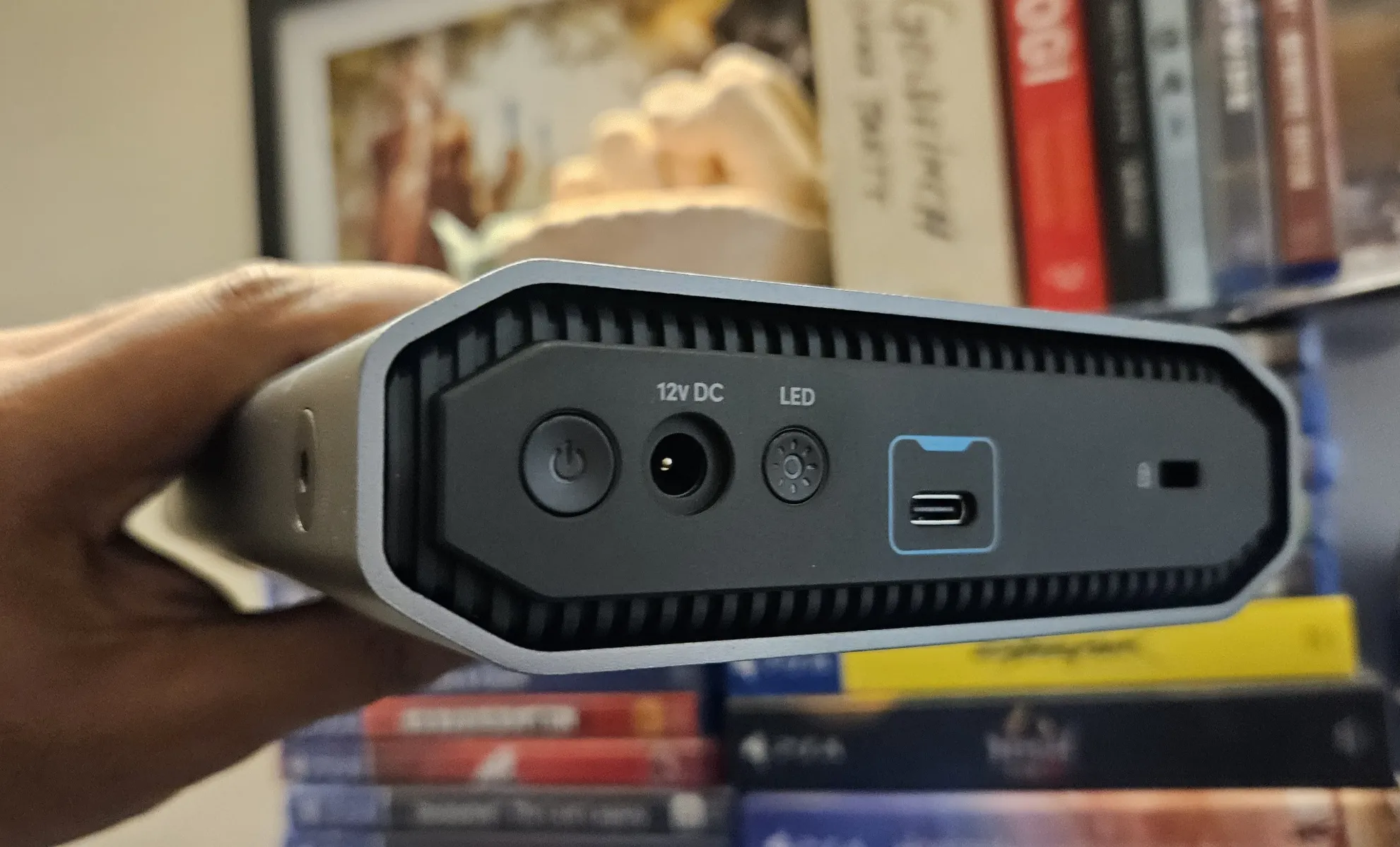 The SanDisk Professional G-Drive uses a USB 3.2 Gen 2 interface.