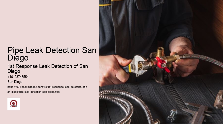 Pipe Leak Detection San Diego