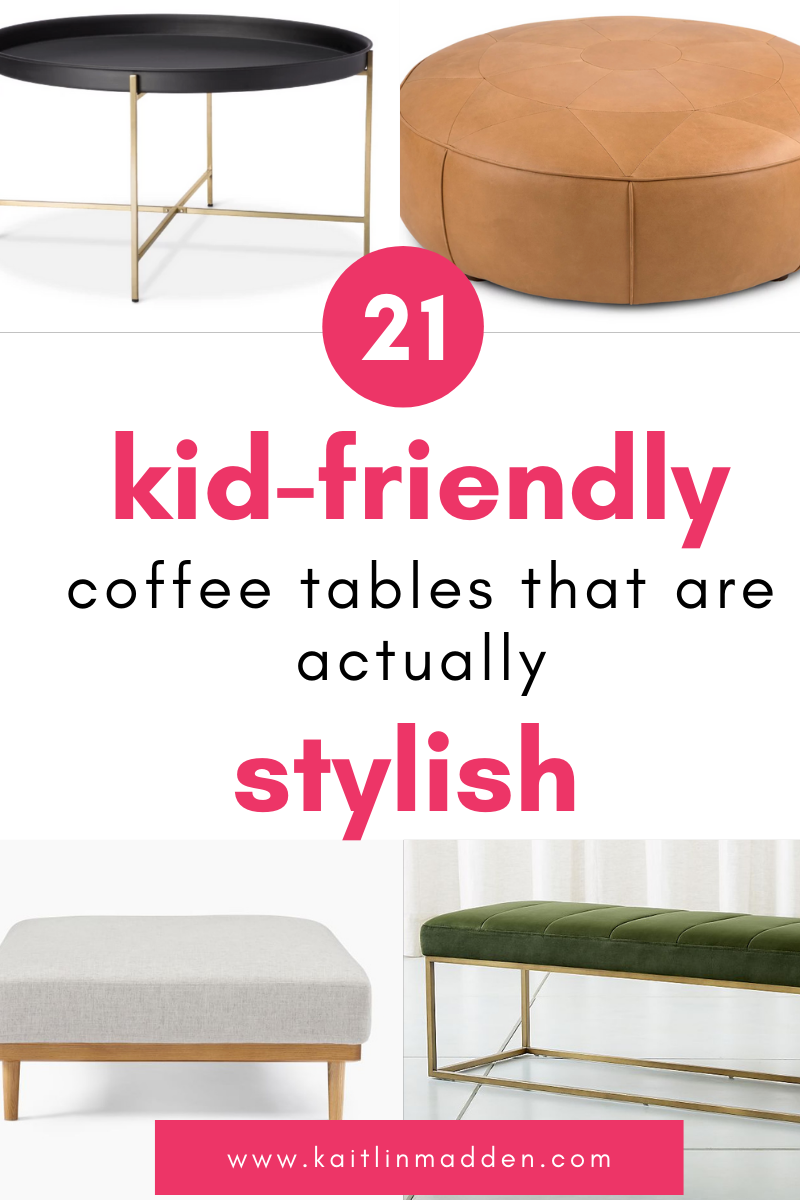 Kid-Friendly Coffee Tables: Chic Yet Safe Options for Families