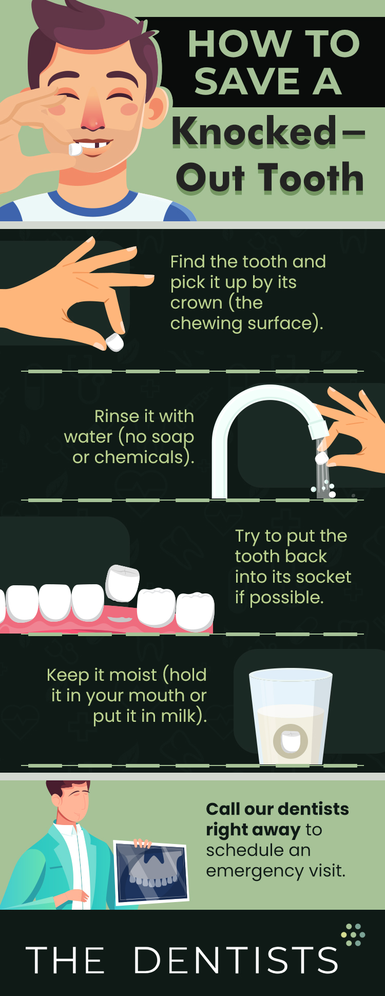 Knocked-Out Tooth? Here’s How to Save Your Smile