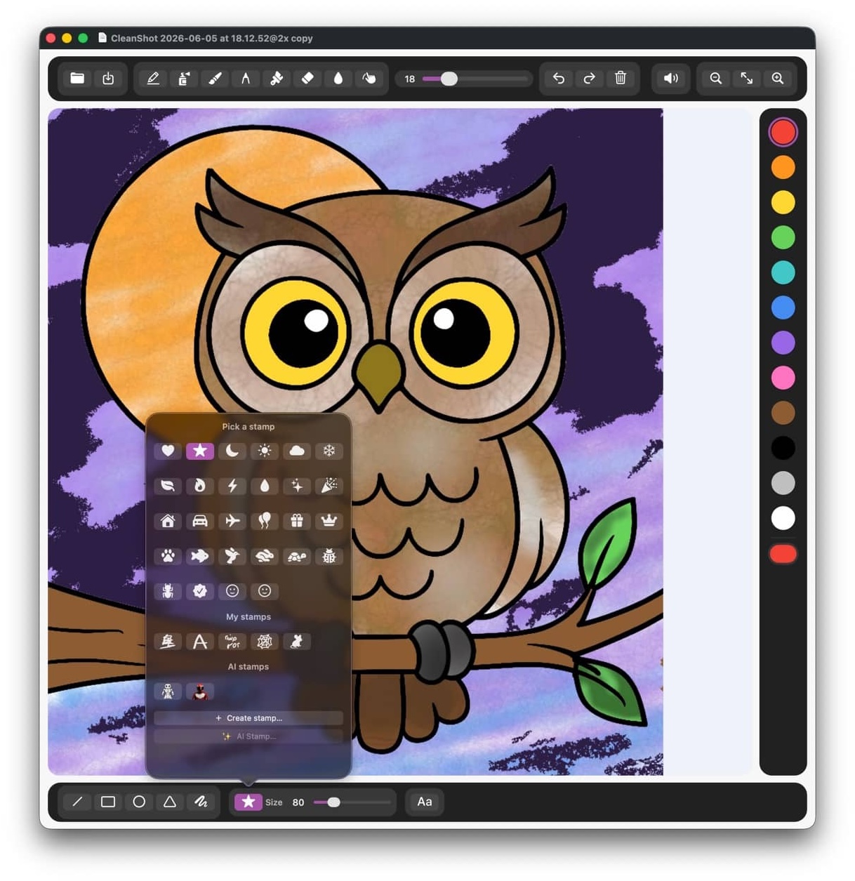Building a personal library in Colorfolio