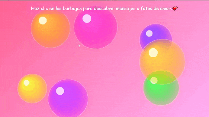 Burbujas Románticas