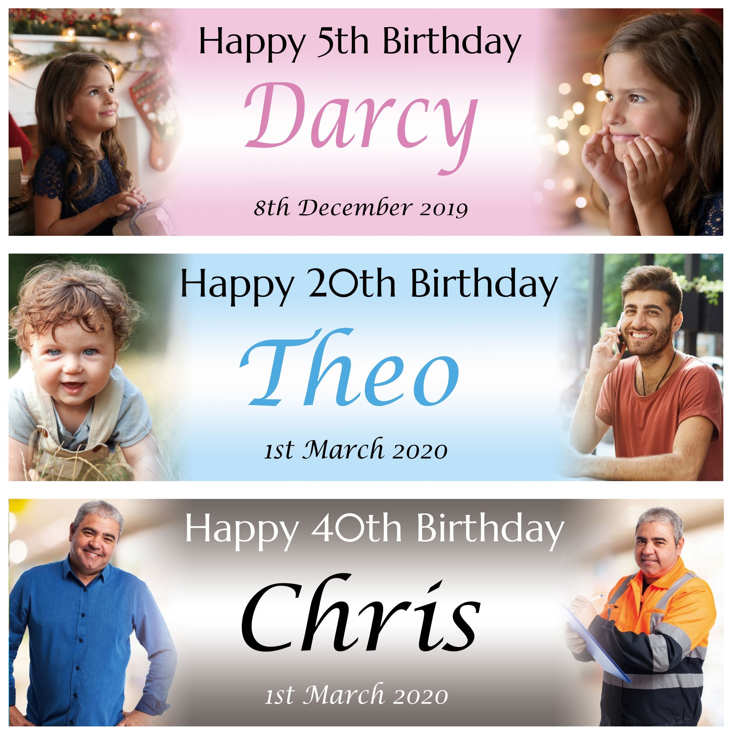 How to Personalize Birthday Banners for Every Age?