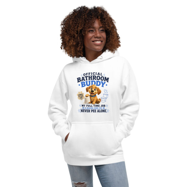 Official Bathroom Buddy – Unisex Premium Hoodie