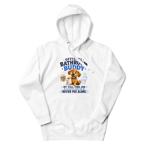 Official Bathroom Buddy – Unisex Premium Hoodie
