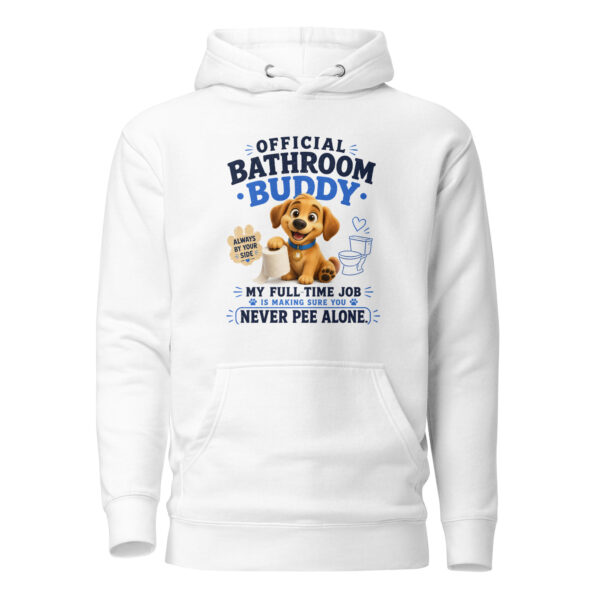 Official Bathroom Buddy – Unisex Premium Hoodie