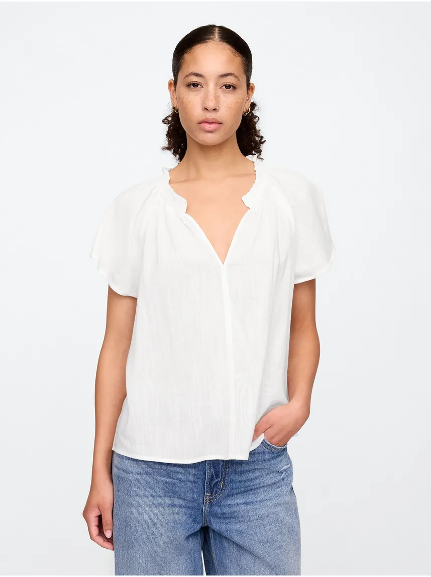 Blusa Zen Neck Mujer