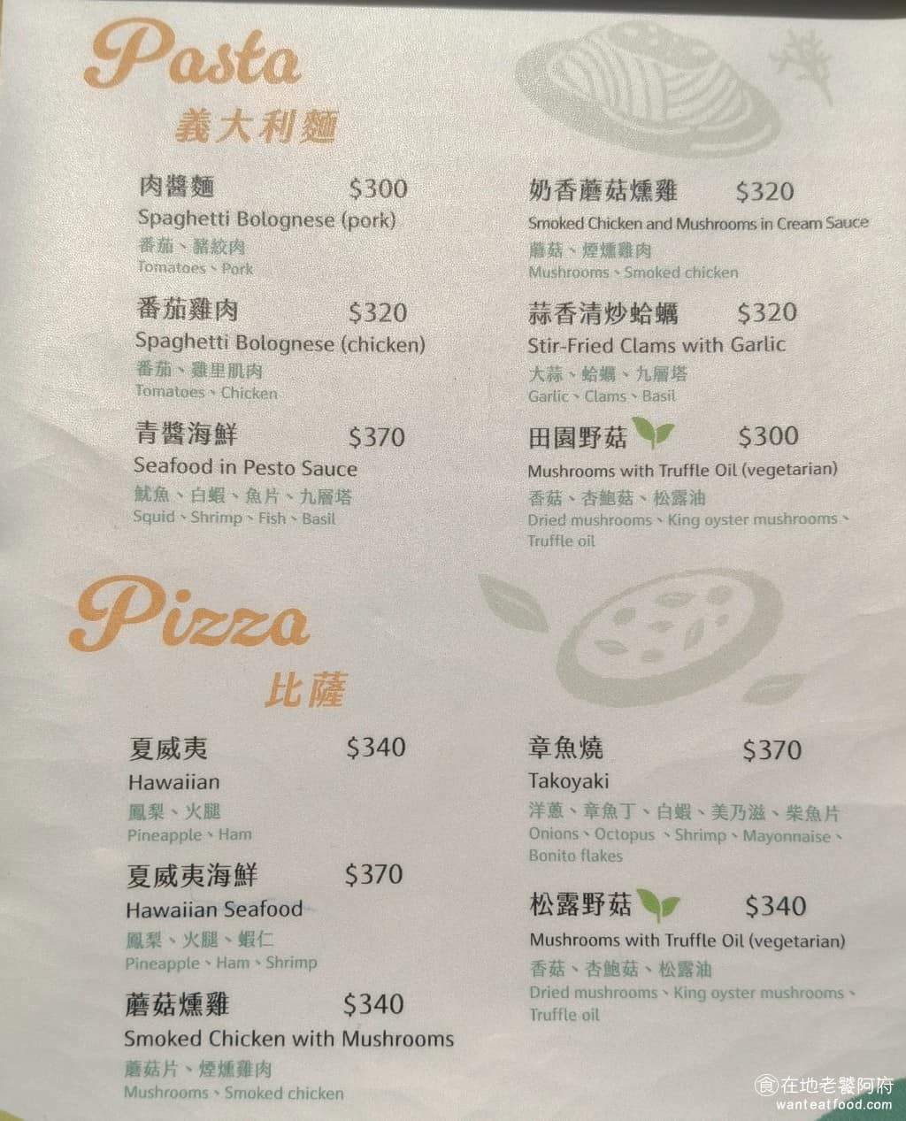 化石先生Mr. Fossil 貓熊餐廳 貓熊餐廳菜單 貓熊餐廳推薦 文山區美食 文山美食 動物園美食 《化石先生 Mr. Fossil 貓熊餐廳》 菜單種類算齊全,大致分為主餐類、輕食點心、蛋糕甜點、飲料四大類。主餐有義大利麵、披薩、燉飯,輕食有薯條、肉桂卷等,甜點有蛋糕、鬆餅。 @在地老饕阿府