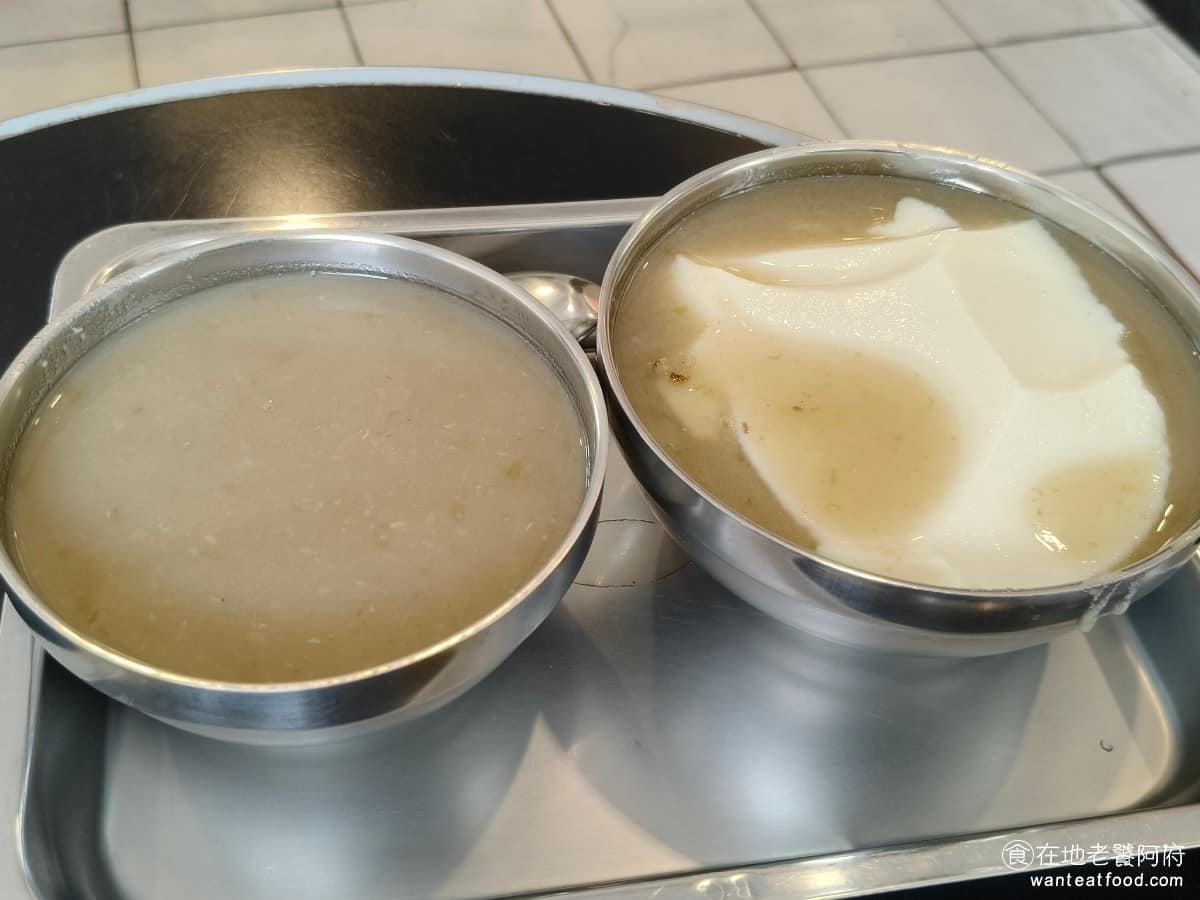 愛弟豆花 愛弟豆花菜單 愛弟豆花推薦 中山區美食 中山美食 大直美食 點了基本款的綠豆湯和豆花各一碗，綠豆湯點小碗的，豆花只是點大碗的。 @在地老饕阿府