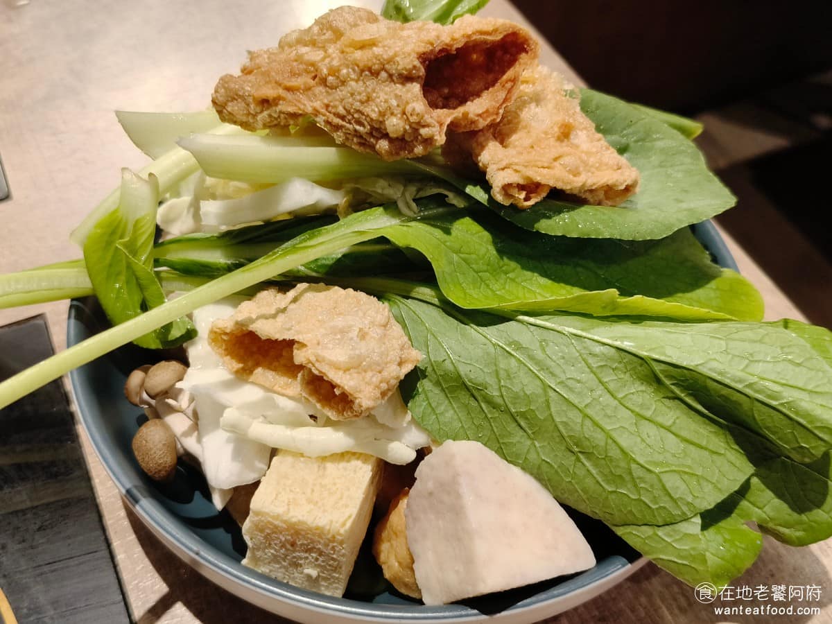 這一小鍋台北南港店 這一小鍋台北南港店菜單 這一小鍋台北南港店推薦 南港區美食 南港美食 蔬菜盤 @在地老饕阿府