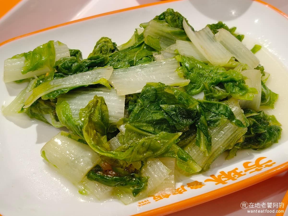 芳琳魯肉飯 芳琳魯肉飯菜單 芳琳魯肉飯推薦 內湖區美食 內湖美食 西湖美食 清燙青菜 簡單燙青菜,新鮮度還可以,用來平衡整餐的油膩感非常好。 @在地老饕阿府