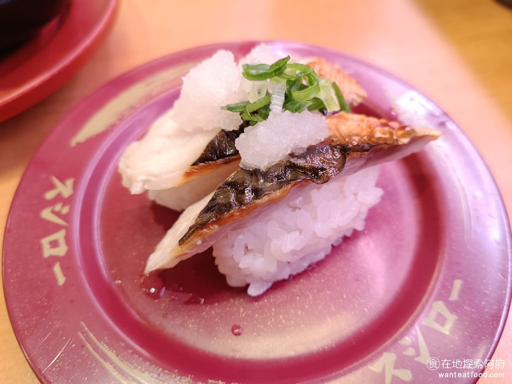 美麗華美食 內湖美食 內湖區美食 大直美食 壽司 拉麵 甜點 壽司郎 スシロー 炙燒鯖魚 @在地老饕阿府