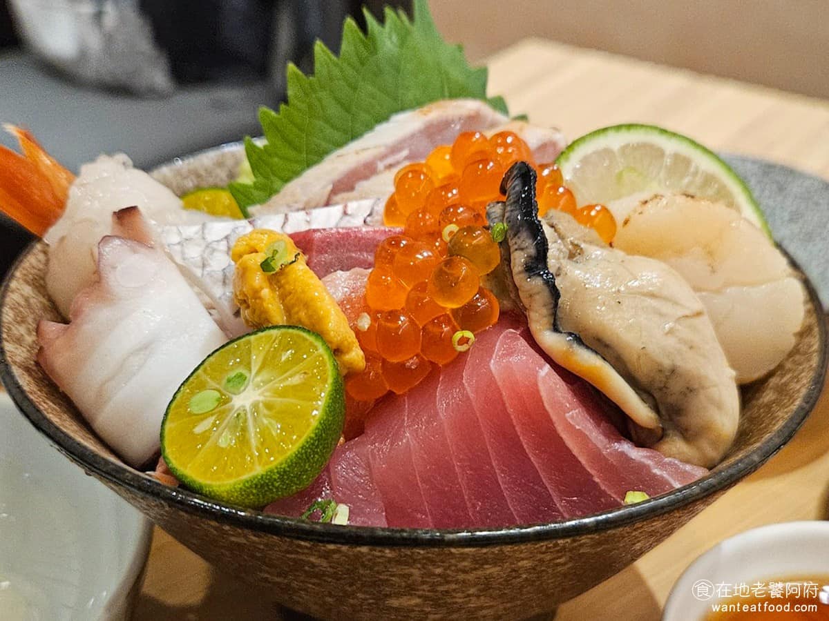山口六家食堂享平方店 美食 日式料理 生魚片