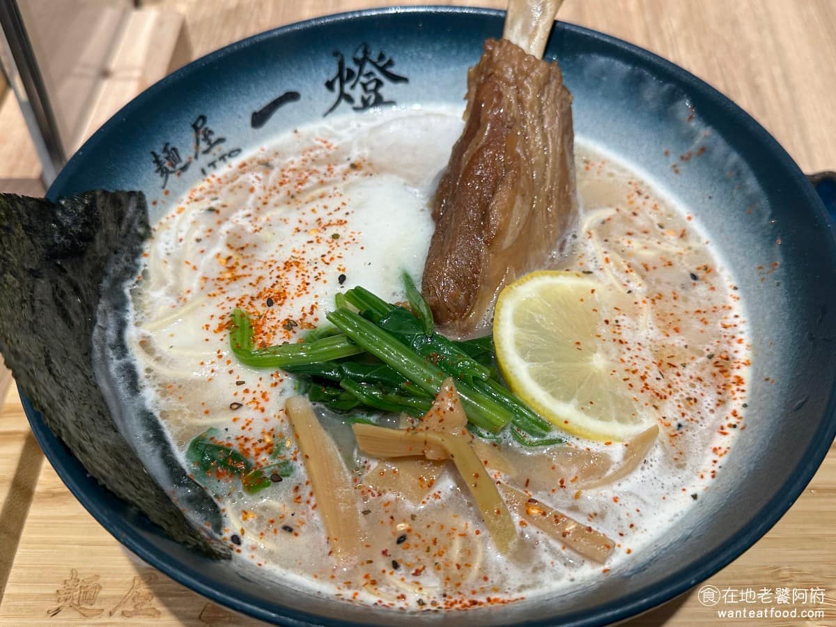 麵屋一燈台中洲際漢神店 北屯區美食 北屯美食 日式料理 拉麵