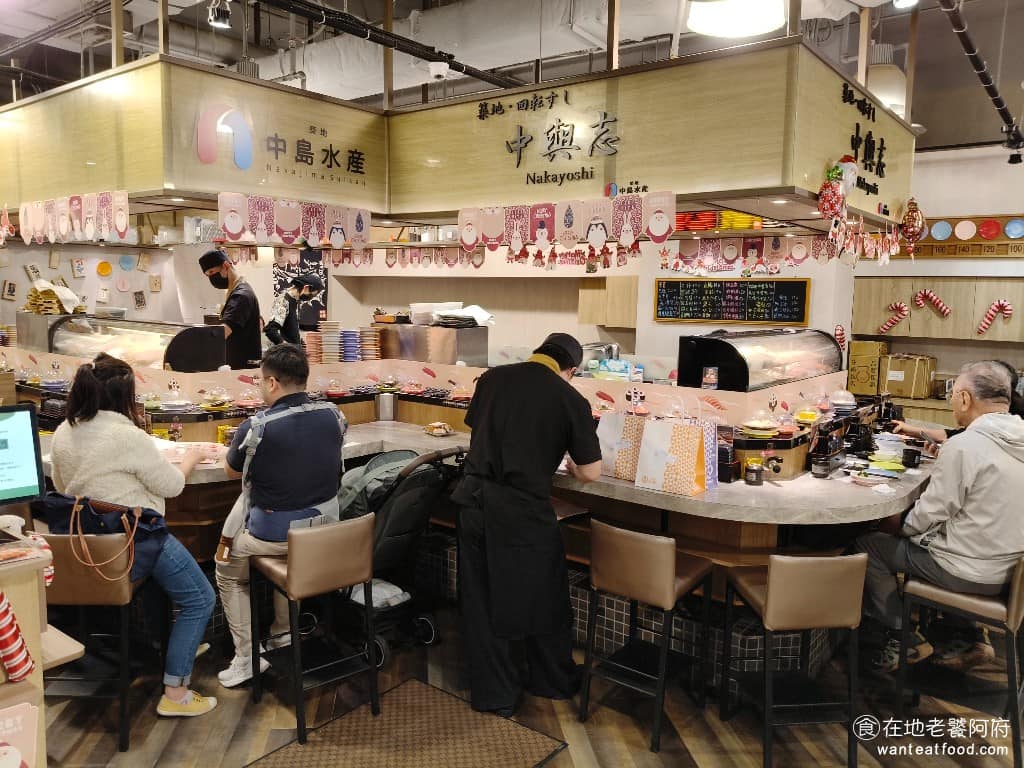 中與志迴轉壽司（SOGO復興店） 大安區美食 大安美食 忠孝復興美食
