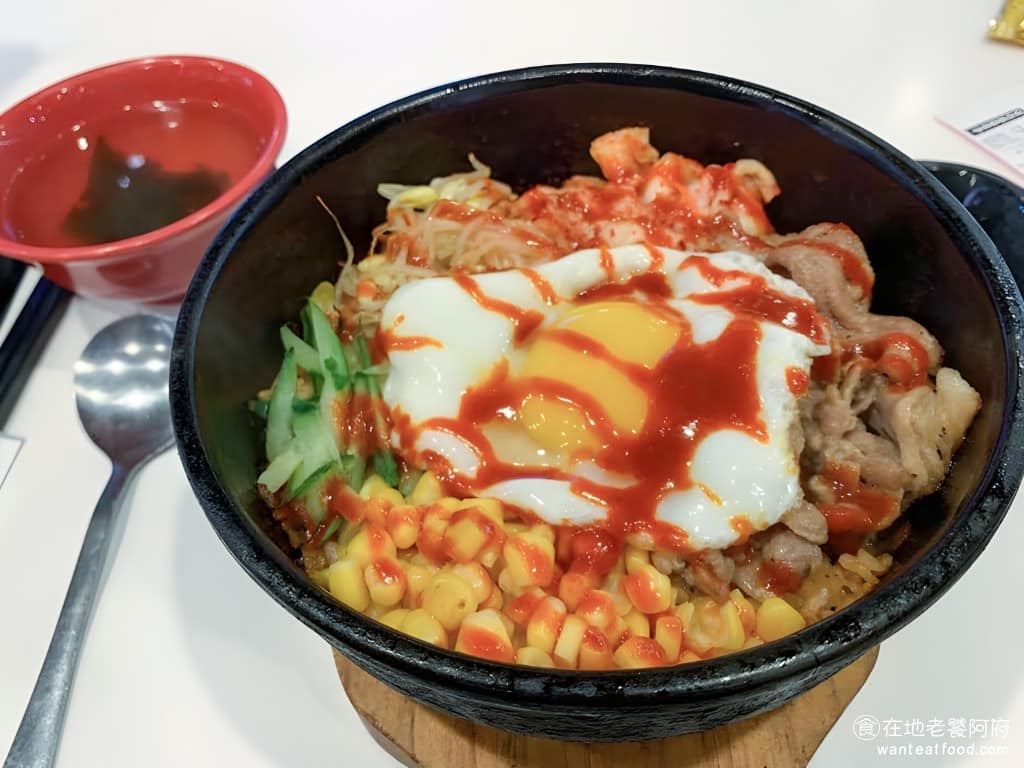 長壽石鍋拌飯、泡菜鍋桃園台茂店 美食 韓式料理 石鍋拌飯