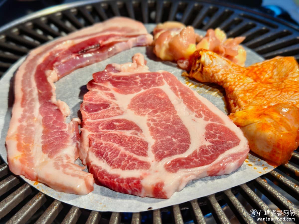 來吧！肉夯夯韓式燒肉吃到飽湳雅店大魯閣湳雅店 美食