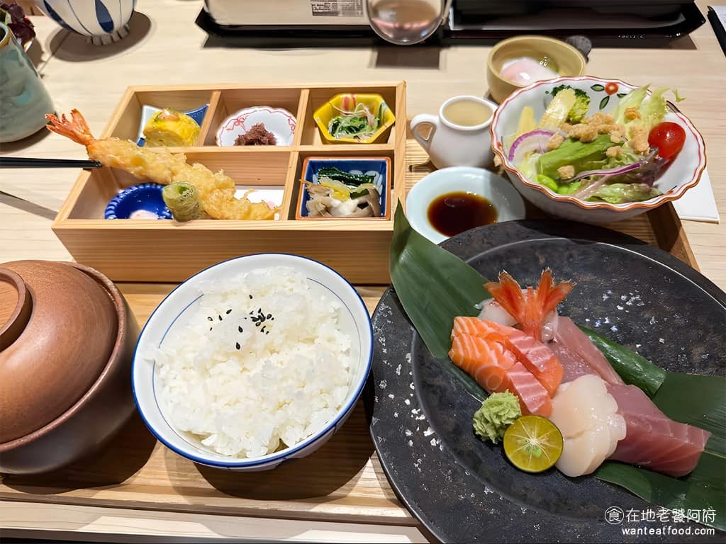京都二条茶寮桃園中壢店 美食 日式料理 生魚片