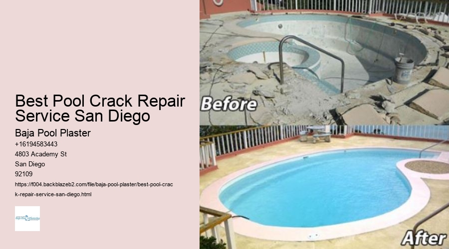 Best Pool Crack Repair Service San Diego