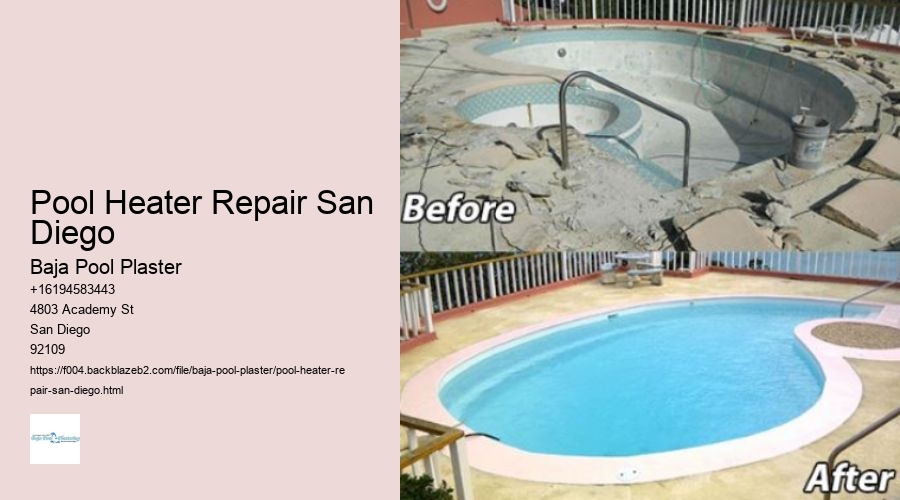 Pool Heater Repair San Diego