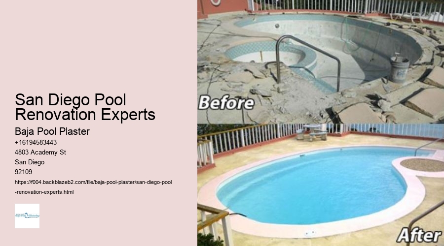 San Diego Pool Renovation Experts