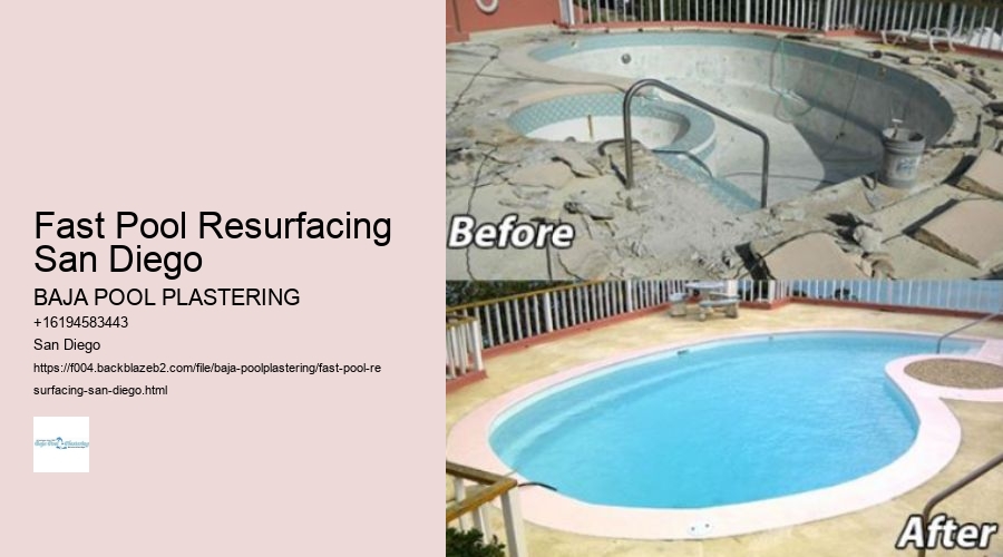 Fast Pool Resurfacing San Diego
