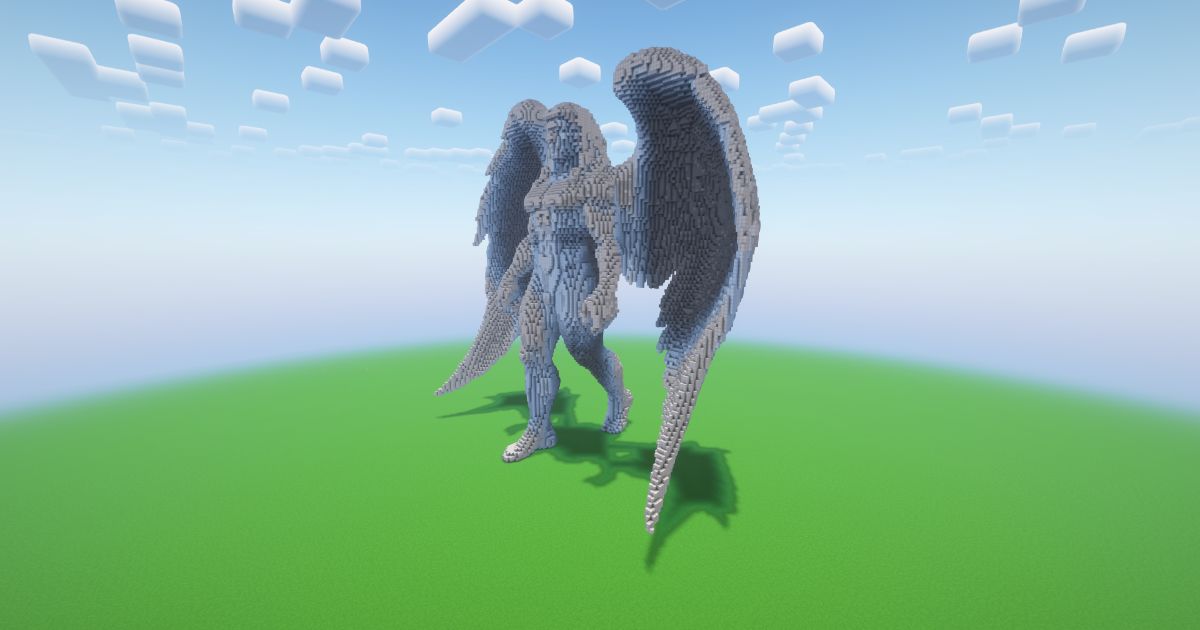 Minecraft Angel Statue! ( FREE ) preview 1