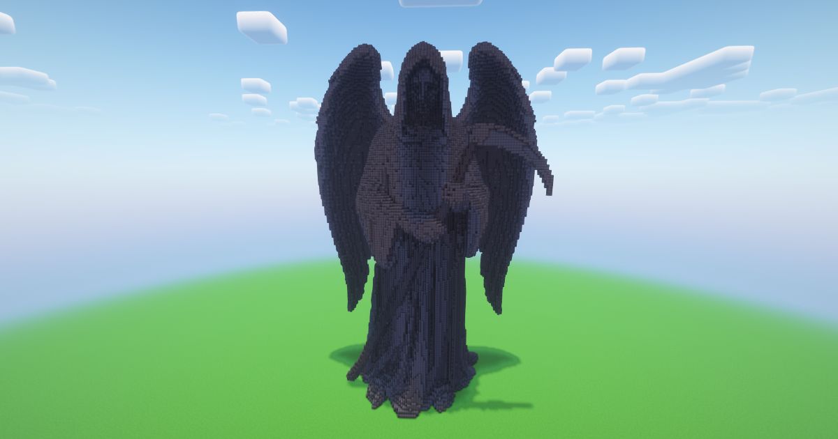 Minecraft Reaper Statue! ( FREE )