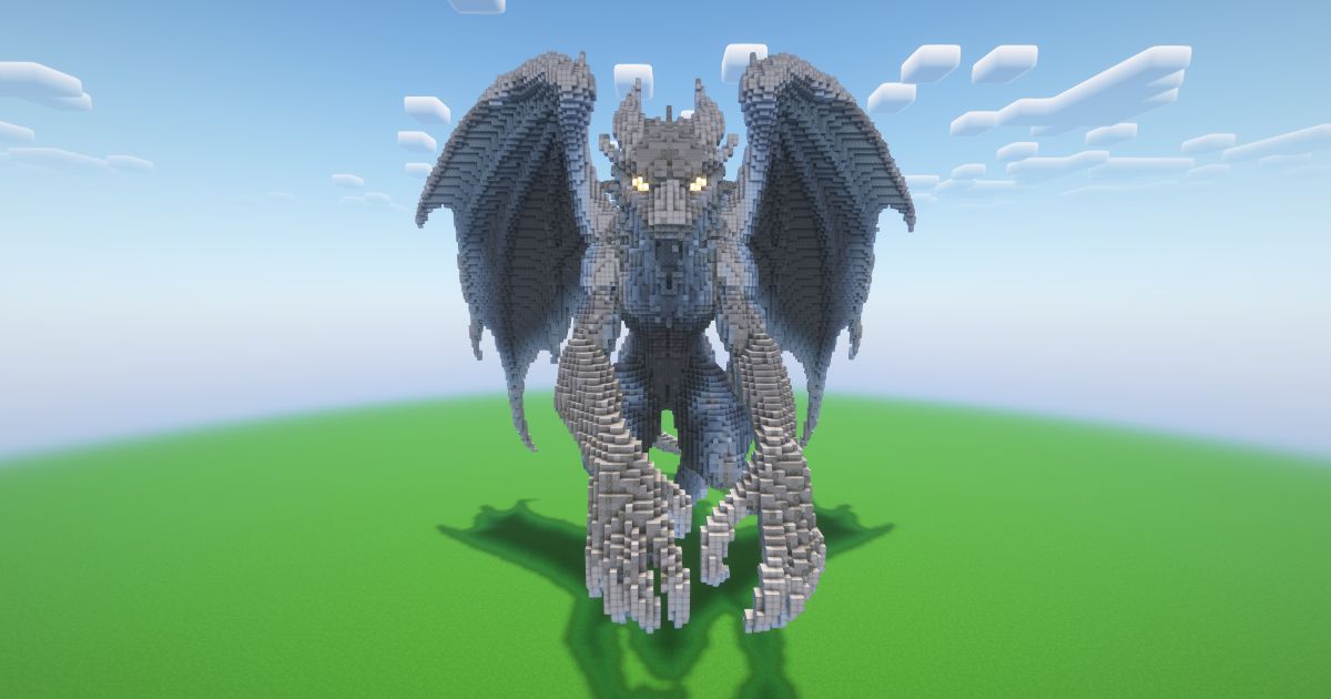 Minecraft Gargoyle Statue! ( FREE )