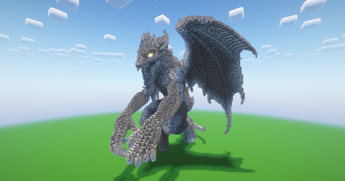 Minecraft Gargoyle Statue! ( FREE ) preview 1