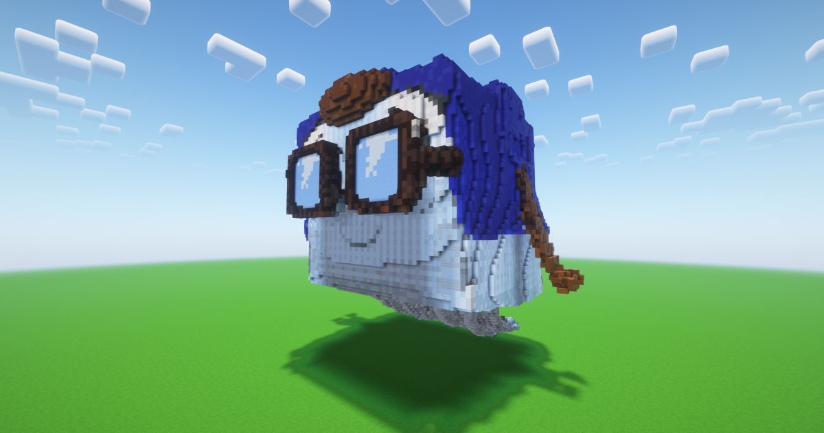 Minecraft Happy Ghast Statue! ( FREE ) preview 1