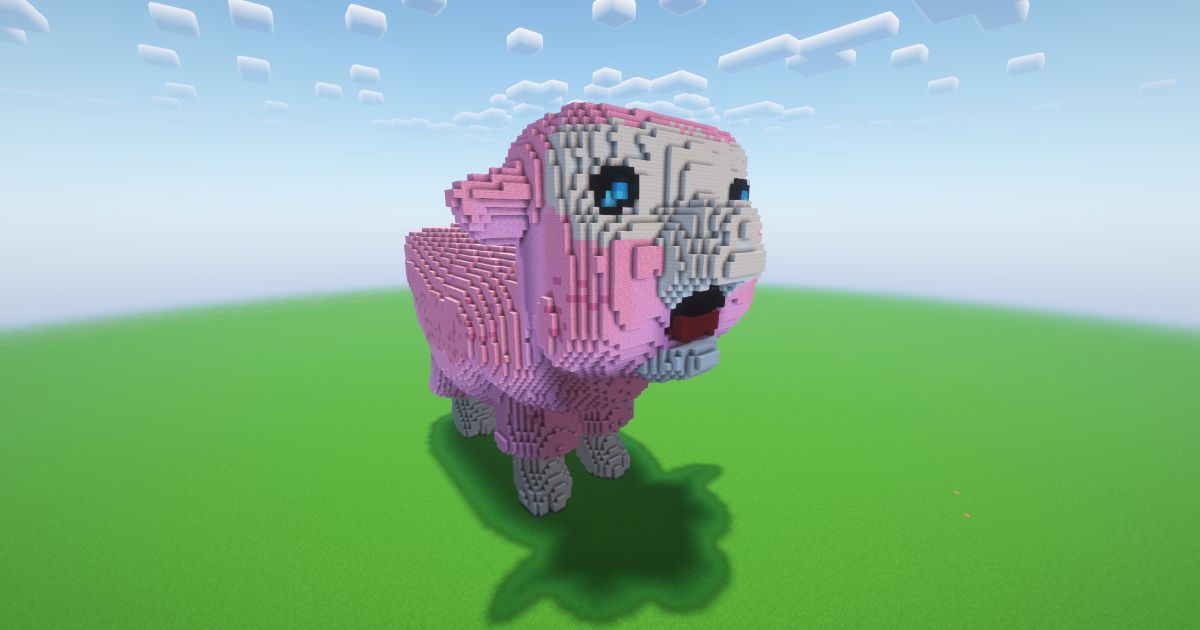 Minecraft Sheep Statue! ( FREE )