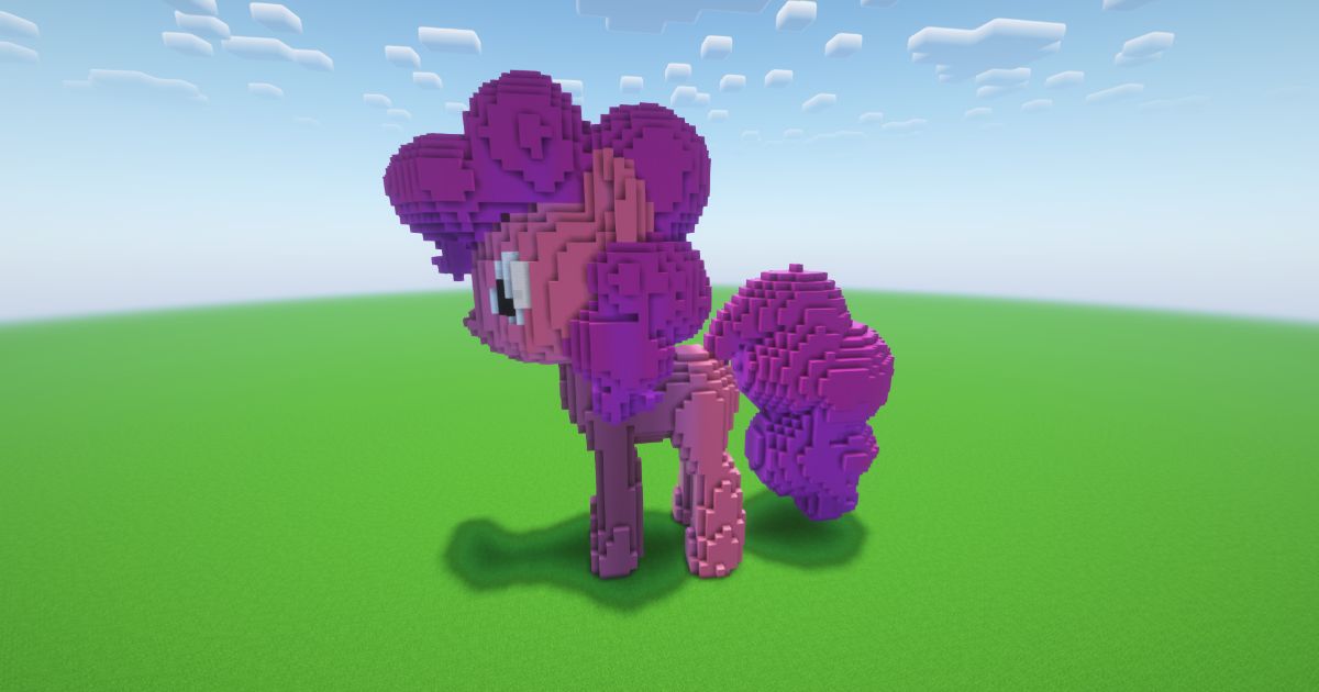 Minecraft Pinkie Pie Statue! ( FREE ) preview 1
