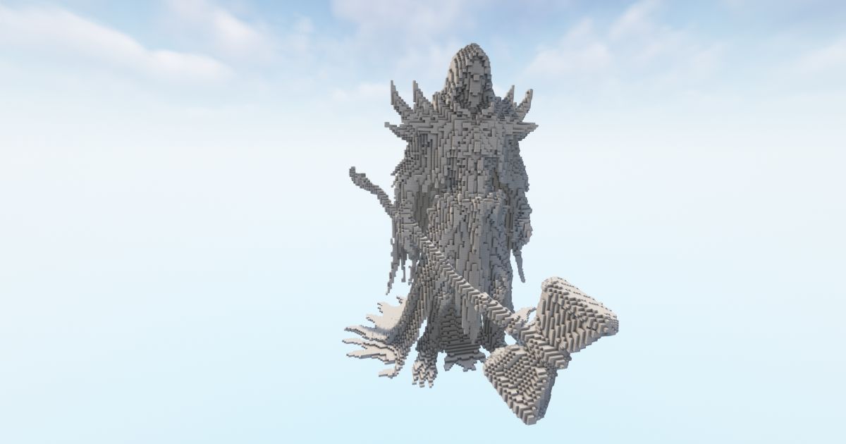 FREE Minecraft Reaper Nyx Statue