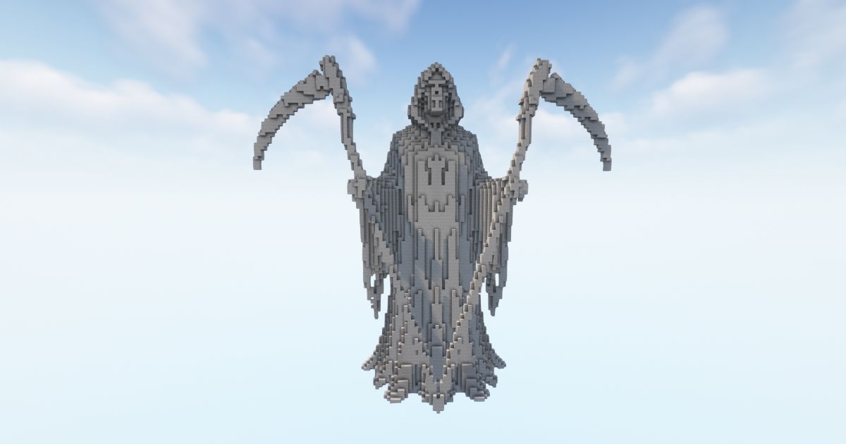 FREE Minecraft Reaper 28 Statue