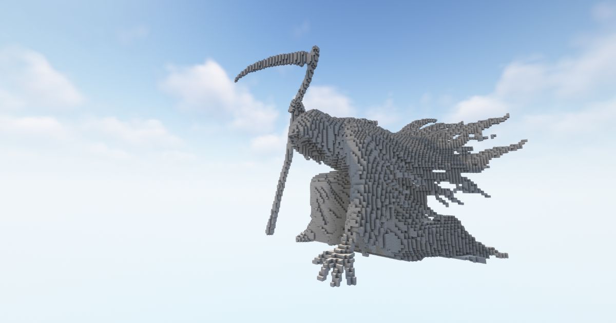 FREE Minecraft Reaper 27 Statue