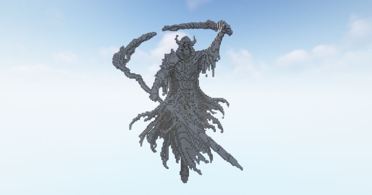 FREE Minecraft Reaper 25 Statue