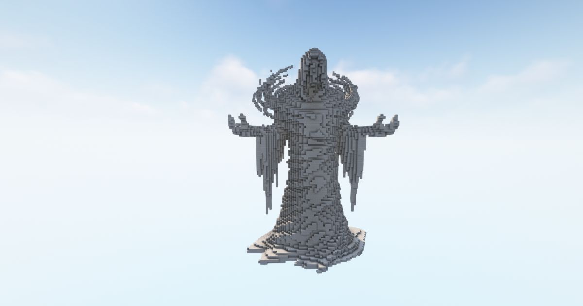 Minecraft Reaper 22 Statue
