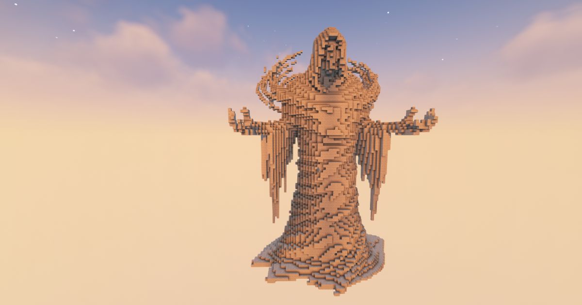 Minecraft Reaper 22 Statue preview 1