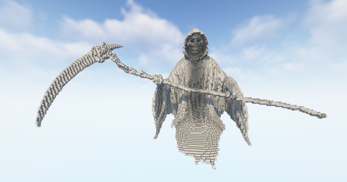 FREE Minecraft Reaper 21 Statue