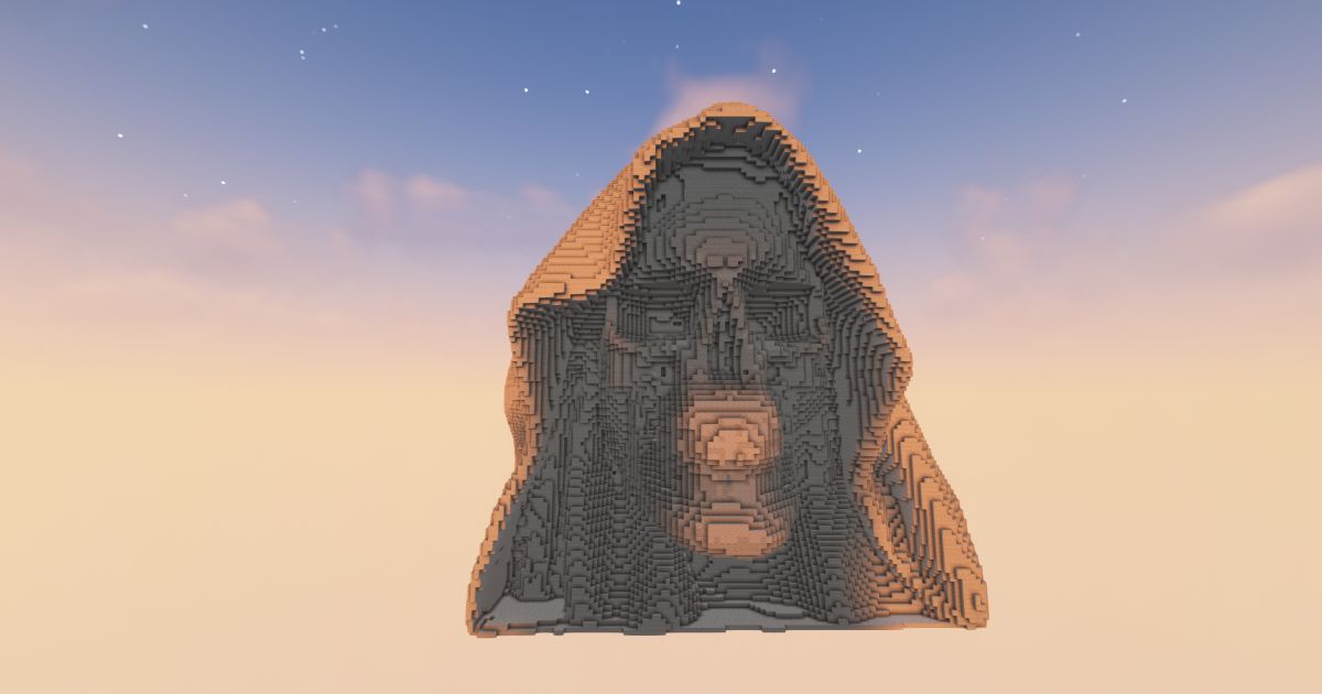 FREE Minecraft Reaper 20 Statue preview 1