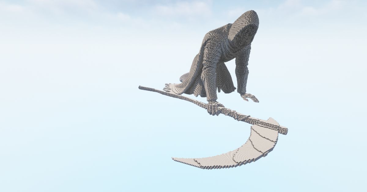 FREE Minecraft Reaper 15 Statue