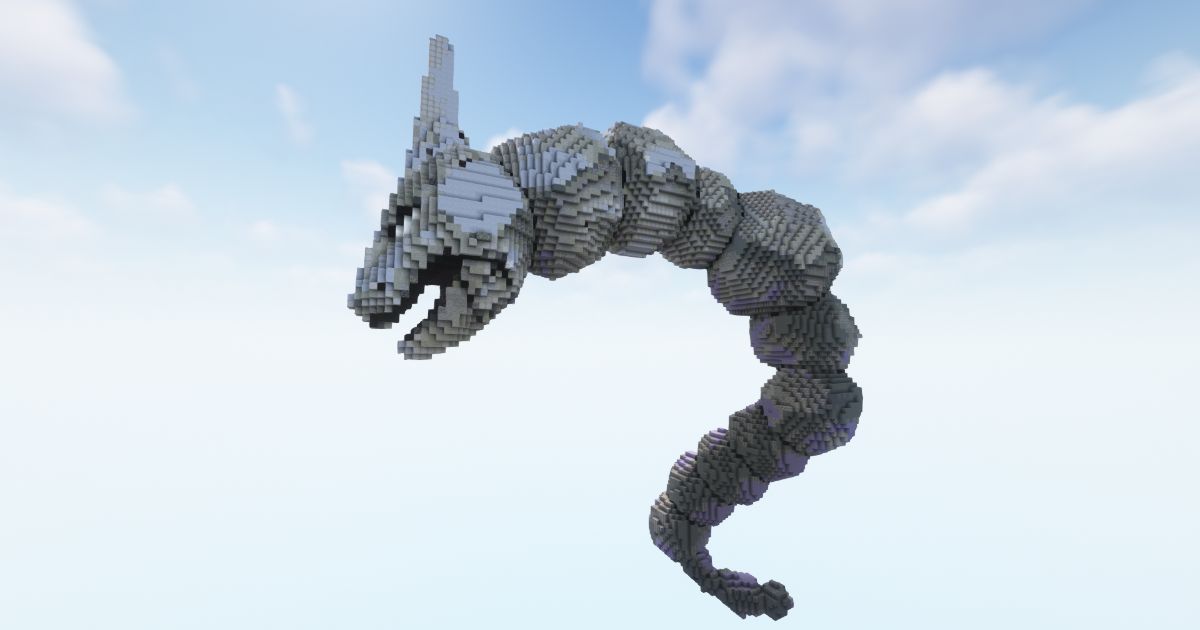 FREE Minecraft Onix Statue