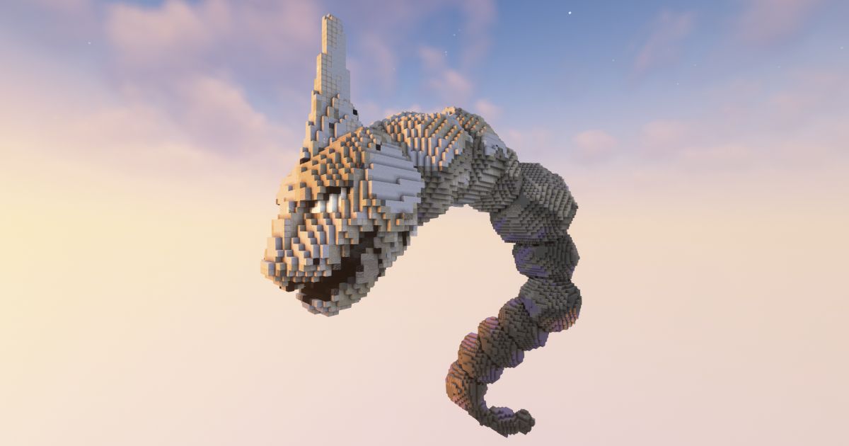 FREE Minecraft Onix Statue preview 1