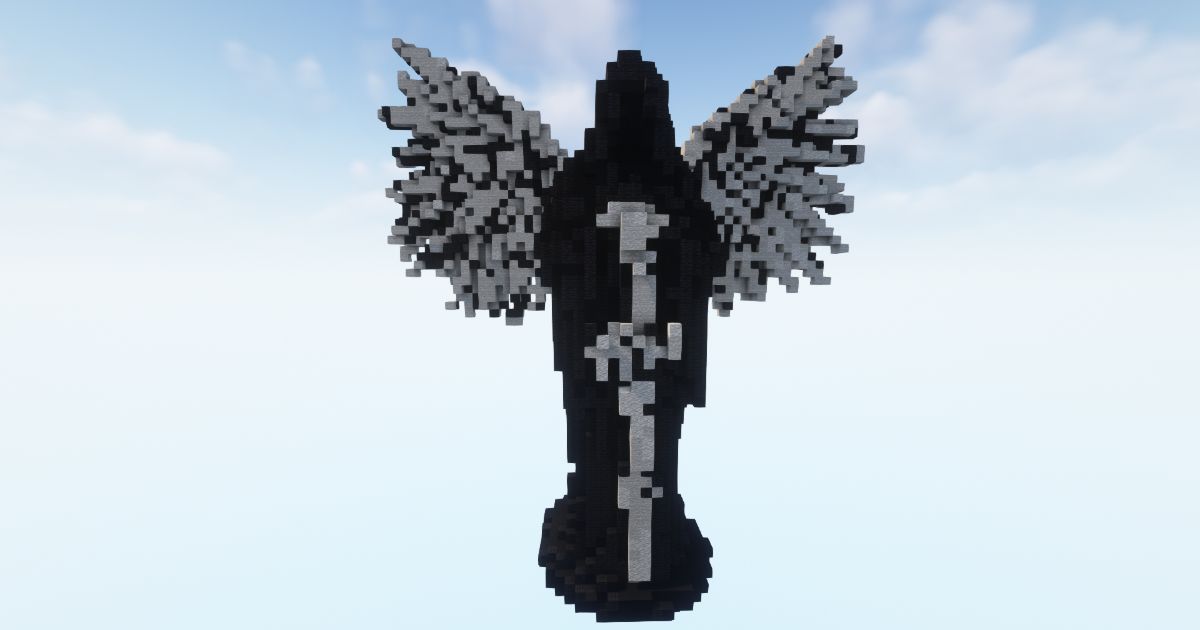 FREE Minecraft Reaper 3 Statue