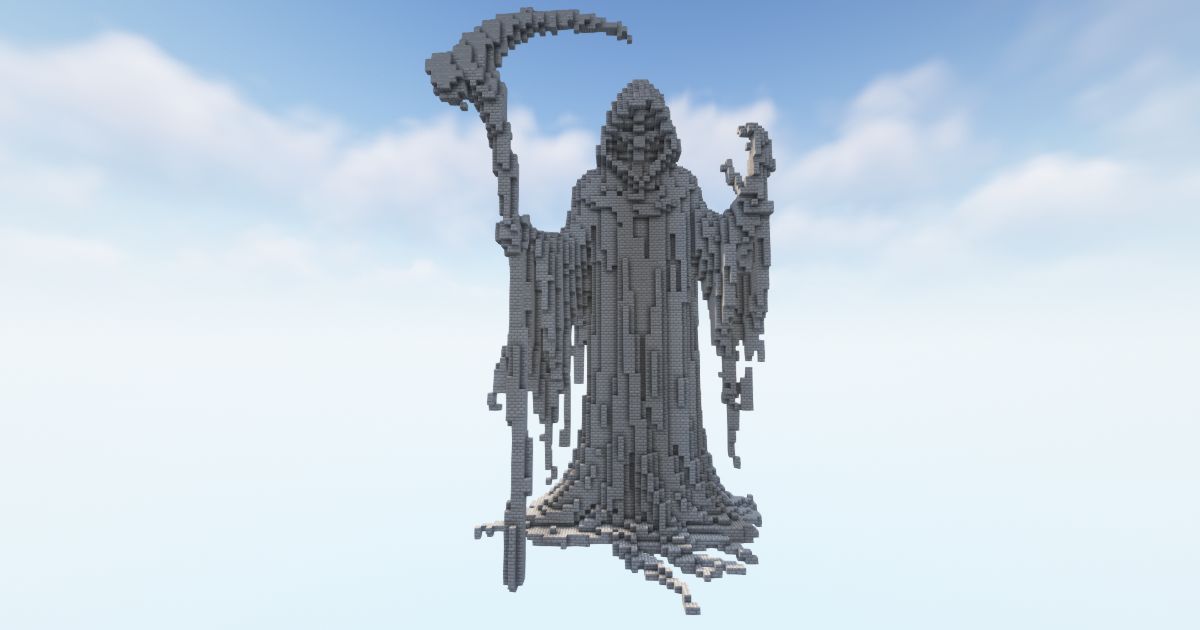 FREE Minecraft Reaper 2 Statue