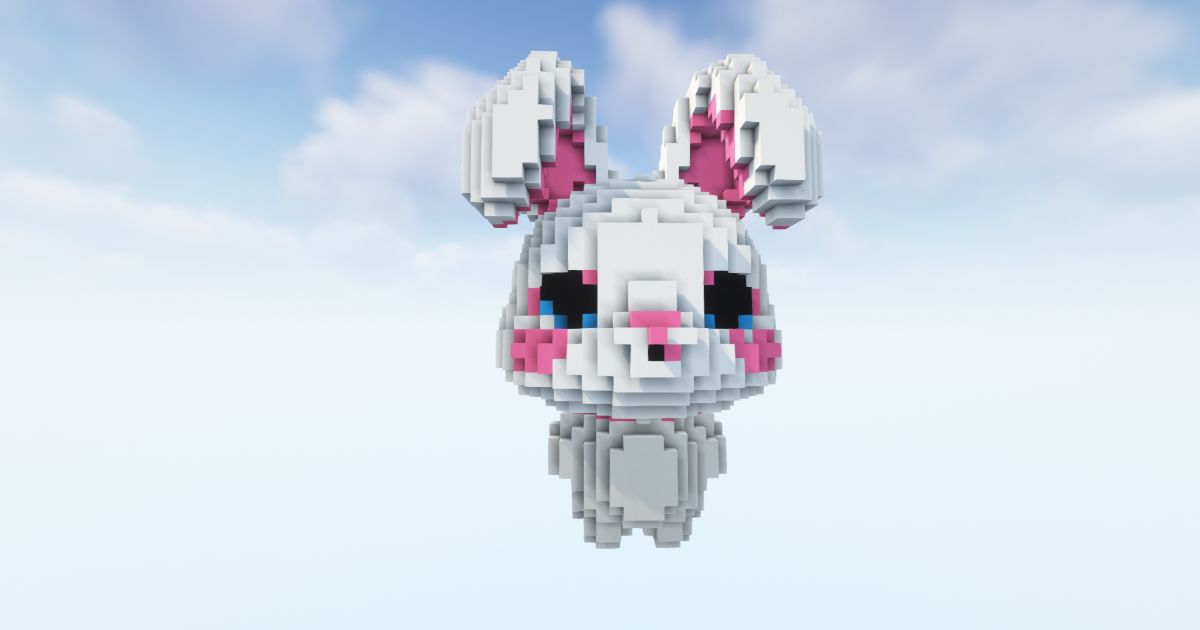 FREE Minecraft Rabbit Cute Easter