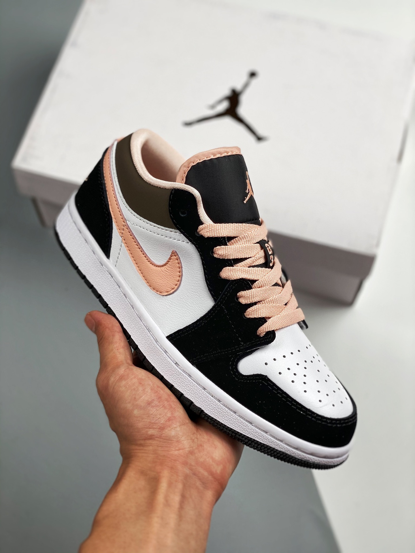 JD 1 Low Peach Mocha 5341884