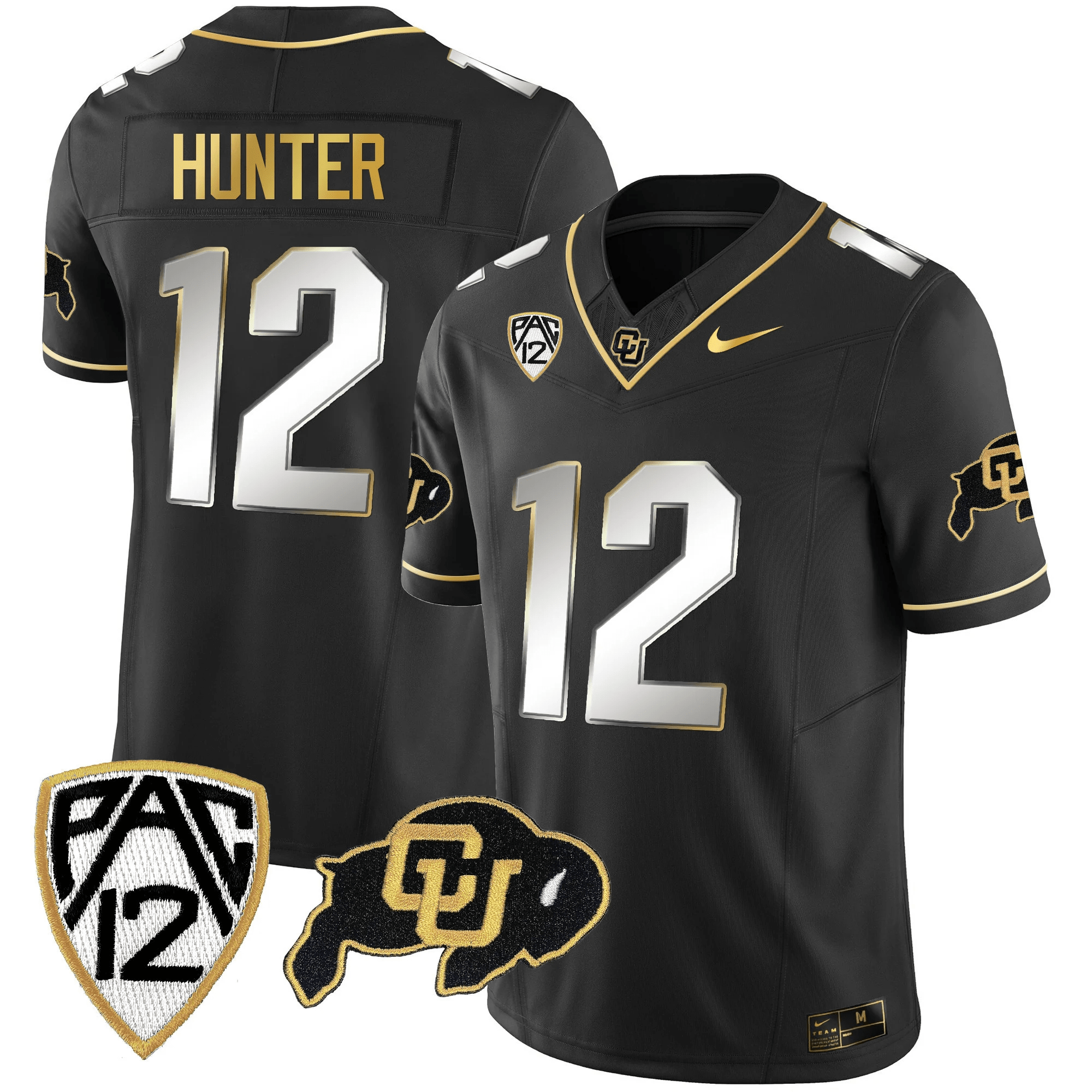 Travis Hunter Colorado Buffaloes Black Limited Jersey – All Stitched